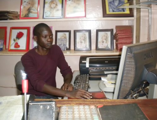 Peter Muwanguzi finds a job thanks to free training at CTC!